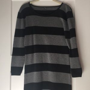 Striped Sweater Dress